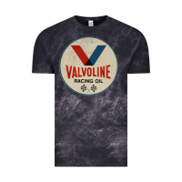 Cloud Black valvoline racing sign Vintage Tee - lanVoArt