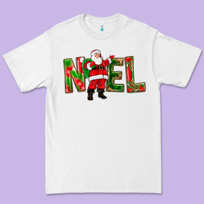 Noel Santa Premium Tee Designed By Nancycooperartshop