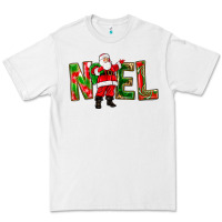 White Noel Santa Premium Tee - NancyCooperArtShop