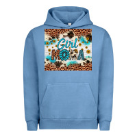 Pigment Pebble Blue mom Urban Hoodie - Artiststas