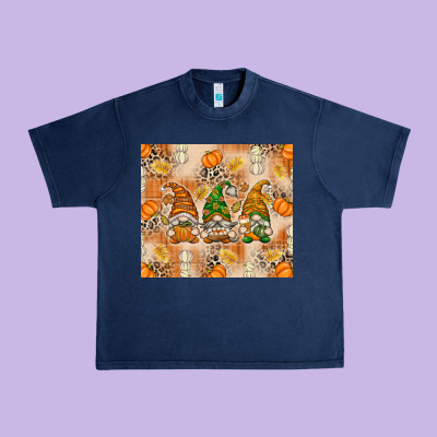 Fall With Gnomes Urban Heavy Tee Designed By Texasbilliewilder