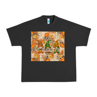 Pigment Black fall with gnomes Urban Heavy Tee - texasbilliewilder