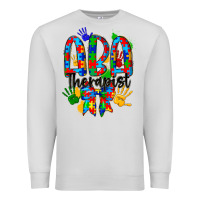 Dove Grey aba therapist Premium Sweatshirt - CowhideDigitalArt