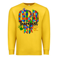 Lemon aba therapist Premium Sweatshirt - CowhideDigitalArt