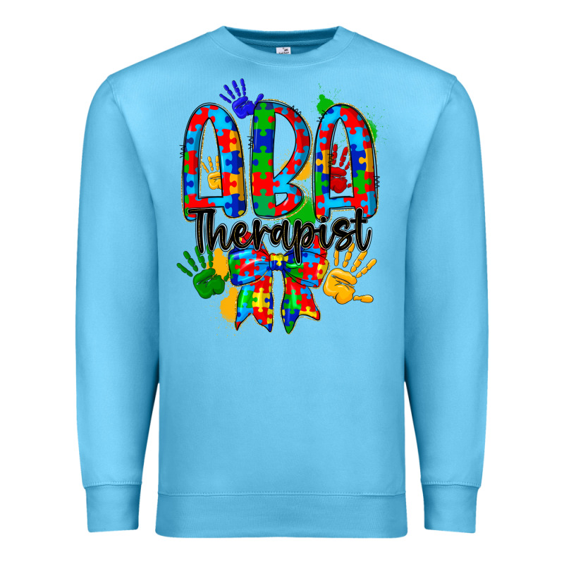Aba Therapist Premium Sweatshirt by CowhideDigitalArt | Teevron