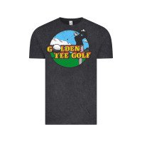Vintage Black golden tee golf Vintage Tee - lanVoArt