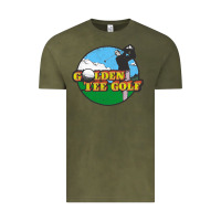 Vintage Olive golden tee golf Vintage Tee - lanVoArt