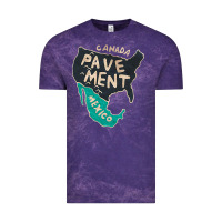 Cloud Purple pavement Vintage Tee - lanVoArt