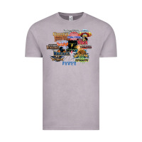 Vintage Zinc cedar point roller coaster  designer Vintage Tee - lanVoArt