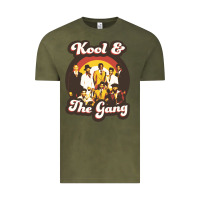 Vintage Olive kool and the gang 70s funky soul Vintage Tee - lanVoArt