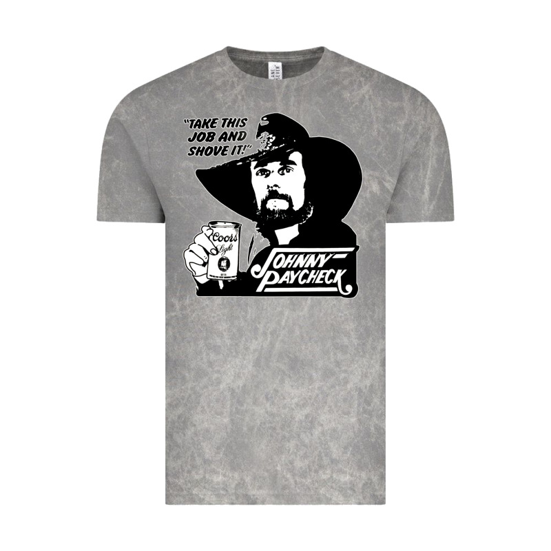 Johnny Paycheck Shirt Take This Job And Shove It Vintage Country Music Vintage Tee by lanVoArt | Teevron