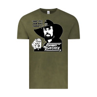 Vintage Olive johnny paycheck shirt take this job and shove it vintage country music Vintage Tee - lanVoArt