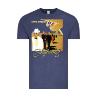 Vintage Denim ausrock 08 skyhooks vintage living in the 70's Vintage Tee - lanVoArt