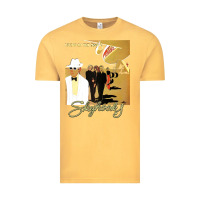 Vintage Mustard ausrock 08 skyhooks vintage living in the 70's Vintage Tee - lanVoArt