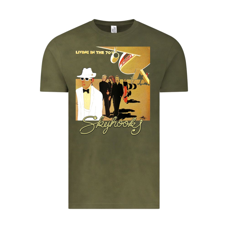 Ausrock 08 Skyhooks Vintage Living In The 70's Vintage Tee by lanVoArt | Teevron