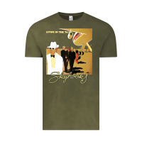 Vintage Olive ausrock 08 skyhooks vintage living in the 70's Vintage Tee - lanVoArt