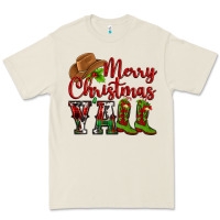 Merry Christmas Y'all Cowboy Premium Tee | Teevron