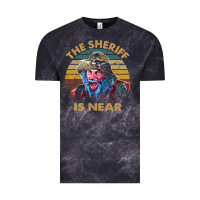 Cloud Black the sheriff is near blazing art saddles do it vintage gift for fans Vintage Tee - lanVoArt