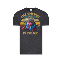 Vintage Black the sheriff is near blazing art saddles do it vintage gift for fans Vintage Tee - lanVoArt