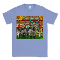 Western Cute Hampshire Sheep Family Classic Tee | Teevron