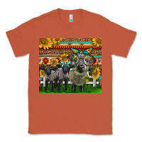 Copper Western Cute Hampshire Sheep Family Classic Tee - LillyAllenDesigns