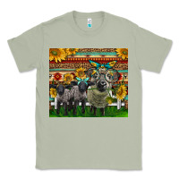 Matcha Western Cute Hampshire Sheep Family Classic Tee - LillyAllenDesigns