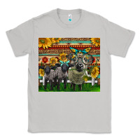 Moon Dust Western Cute Hampshire Sheep Family Classic Tee - LillyAllenDesigns
