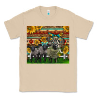 Mushroom Western Cute Hampshire Sheep Family Classic Tee - LillyAllenDesigns