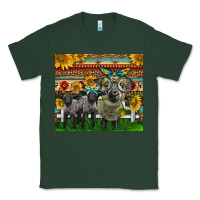Sports Green Western Cute Hampshire Sheep Family Classic Tee - LillyAllenDesigns