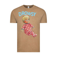 Vintage Coffee drowsy doll Vintage Tee - lanVoArt
