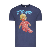 Vintage Denim drowsy doll Vintage Tee - lanVoArt