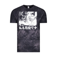 Cloud Black i'm a devilman Vintage Tee - lanVoArt