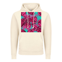 Vintage Artic breast cancer seamless pattern Vintage Hoodie - texasbilliewilder