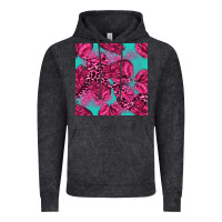 Vintage Black breast cancer seamless pattern Vintage Hoodie - texasbilliewilder