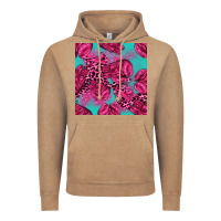 Vintage Coffee breast cancer seamless pattern Vintage Hoodie - texasbilliewilder