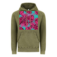 Vintage Olive breast cancer seamless pattern Vintage Hoodie - texasbilliewilder