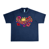 Navy sunkissed Urban Heavy Tee - NancyCooperArtShop