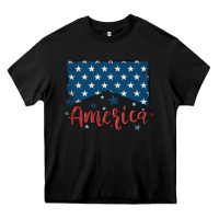 Black America Heavy Core Tee - MaliasSmallBusiness