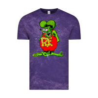 Cloud Purple ratfink Vintage Tee - lanVoArt