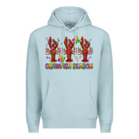 Blue Mist Crawfish season mardi gras Premium Hoodie - BundleAndBundleShop