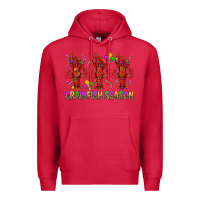 Cardinal Crawfish season mardi gras Premium Hoodie - BundleAndBundleShop