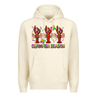 Sandshell Crawfish season mardi gras Premium Hoodie - BundleAndBundleShop