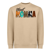 Blessed Momma Heavyweight Sweatshirt | Teevron
