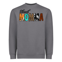 Storm Blessed Momma Heavyweight Sweatshirt - CowCowDesign