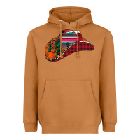 Meerkat Christmas Cowboy Heavyweight Hoodie - CowhideDigitalArt