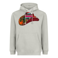 Moon Dust Christmas Cowboy Heavyweight Hoodie - CowhideDigitalArt