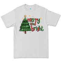 Dove Grey Merry And Bright Premium Tee - MaliasSmallBusiness