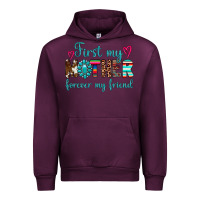Mauve Wine first my mother forever my friend Urban Hoodie - Artiststas