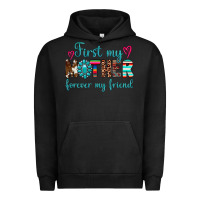 Pigment Black first my mother forever my friend Urban Hoodie - Artiststas