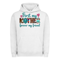 Pigment Lunar Rock first my mother forever my friend Urban Hoodie - Artiststas
